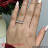Load image into Gallery viewer, 1.5-ct-princess-cut-5-stone-diamond-wedding-ring-in-14k-white-gold-FD8008PRB-3
