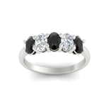 Load image into Gallery viewer, 1.5-ct.-black-diamond-five-stone-anniversary-band-in-white-gold-fdwb8008ovblackangle5-1.50ct-nl-wg.jpg