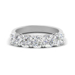 Load image into Gallery viewer, 1.5-ct.-diamond-5-stone-ring-cushion-cut-in-white-gold-FD8008CUB-1.5CT-NL-WG.jpg