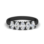 Load image into Gallery viewer, 1.5-ct.-diamond-five-stone-anniversary-band-in-black-gold-fdwb8008ovsleep-1.50ct-nl-bg.jpg