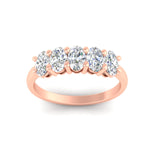 Load image into Gallery viewer, 1.5-ct.-diamond-five-stone-anniversary-band-in-rose-gold-fdwb8008ovangle5-1.50ct-nl-rg.jpg