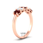 Load image into Gallery viewer, 1.5-ct.-ruby-five-stone-anniversary-band-in-rose-gold-fdwb8008ovgrudrangle2-1.50ct-nl-rg-hw.jpg