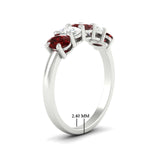 Load image into Gallery viewer, 1.5-ct.-ruby-five-stone-anniversary-band-in-white-gold-fdwb8008ovgrudrangle2-1.50ct-nl-wg-hw.jpg