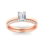 Load image into Gallery viewer, 1.5-mm-emerald-cut-solitaire-ring-with-eternity-band-in-rose-gold-fdens11590emangle5-1.50mm-nl-rg_9cf1f11f-c291-4b24-90cc-2afebd84177b.jpg?v=1759297211