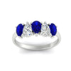 Load image into Gallery viewer, 1.50-carat-5-stone-classic-wedding-band-sapphire-teardrop-in-white-gold-fdwb8008pegsablangle5-1.50ct-nl-wg.jpg