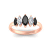 Load image into Gallery viewer, 1.50-carat-5-stone-marquise-black-diamond-wedding-band-in-rose-gold-fdwb8008mqblackangle5-1.50ct-nl-rg.jpg