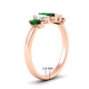 Load image into Gallery viewer, 1.50-carat-5-stone-marquise-emerald-wedding-band-in-rose-gold-fdwb8008mqgemgrangle2-1.50ct-nl-rg-hw.jpg