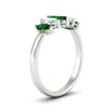 Load image into Gallery viewer, 1.50-carat-5-stone-marquise-emerald-wedding-band-in-white-gold-fdwb8008mqgemgrangle2-1.50ct-nl-wg.jpg