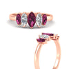 Load image into Gallery viewer, 1.50-carat-5-stone-marquise-pink-sapphire-wedding-band-in-rose-gold-fdwb8008mqgsadrpiangle3-1.50ct-nl-rg.jpg
