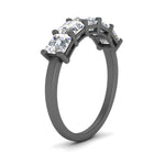 Load image into Gallery viewer, 1.50-carat-basket-5-asscher-cut-wedding-ring-in-black-gold-FD10118B-0.30-ANGLE3-NL-BG