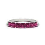 Load image into Gallery viewer, 1.50-carat-basket-set-princess-cut-pink-sapphire-ring-in-white-gold-fdwb179prgsadrpisleep-1.50ct-nl-wg.jpg
