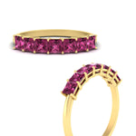 Load image into Gallery viewer, 1.50-carat-basket-set-princess-cut-pink-sapphire-ring-in-yellow-gold-fdwb179prgsadrpiangle3-1.50ct-nl-yg.jpg