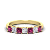 Load image into Gallery viewer, 1.50-carat-basket-set-princess-cut-pink-sapphire-ring-in-yellow-gold-fdwb8008prgsadrpisleep-1.50ct-nl-yg?v=1773724500