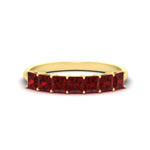 Load image into Gallery viewer, 1.50-carat-basket-set-princess-cut-ruby-ring-in-yellow-gold-fdwb179prgrudrsleep-1.50ct-nl-yg.jpg