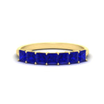 Load image into Gallery viewer, 1.50-carat-basket-set-princess-cut-sapphire-ring-in-yellow-gold-fdwb179prgsablsleep-1.50ct-nl-yg.jpg