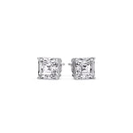Load image into Gallery viewer, Asscher Cut Diamond Stud Earring