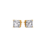 Load image into Gallery viewer, Asscher Cut Diamond Stud Earring