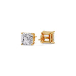 Load image into Gallery viewer, Asscher Cut Diamond Stud Earring