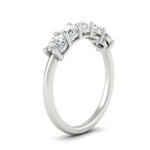 Load image into Gallery viewer, 1.50-carat-five-stone-diamond-wedding-band-in-white-gold-FDENS141ROBANGLE3-1.50CT-NL-WG