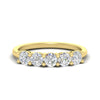 Load image into Gallery viewer, 1.50+Carat+Round+Cut+Five+Stone+Diamond+Band+In+14k+Yellow+Gold-FDENS141B-1.50+CT-4