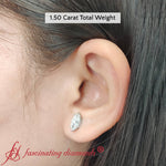 Load image into Gallery viewer, 1.50-carat-marquise-diamond-6-prong-stud-earrings-in-14k-white-gold-FDEAR10411MQ-1.50-CT-WG-1