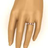 Load image into Gallery viewer, 1.50 Ct Round Cut Diamond Single Prong Eternity Ring