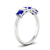 Load image into Gallery viewer, 1.50-carat-princess-cut-five-stone-sapphire-wedding-ring-in-white-gold-fdwb8008prgsablangle2-1.50ct-nl-wg.jpg