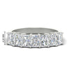 Load image into Gallery viewer, 1.50-carat-radiant-cut-7-stone-diamond-wedding-band-in-white-gold-FD8008RAB-1.50CT-NL-WG-HW