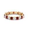 Load image into Gallery viewer, 1.50 Ct Round Cut Diamond Single Prong Eternity Ring