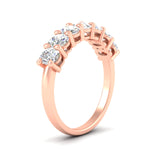 Load image into Gallery viewer, 1.50-carat-seven-stone-oval-diamond-anniversary-band-in-rose-gold-fdwb8008ovangle2-1.50ct-nl-rg