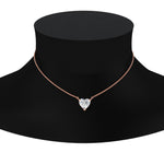 Load image into Gallery viewer, Classic Heart Solitaire Pendant