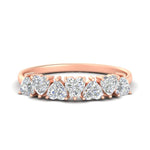 Load image into Gallery viewer, 1.50-carat-stunning-heart-shape-diamond-wedding-band-in-rose-gold-FD9600HTB-1.50_20CT-NL-RG