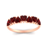 Load image into Gallery viewer, 1.50-carat-stunning-heart-shape-ruby-wedding-band-in-rose-gold-FD9600HTBGRUDRANGLE5-1.50_20CT-NL-RG