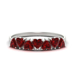 Load image into Gallery viewer, 1.50-carat-stunning-heart-shape-ruby-wedding-band-in-white-gold-FD9600HTBGRUDR-1.50_20CT-NL-WG