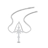 Load image into Gallery viewer, 1.50-carat-womens-diamond-cross-pendant-necklace-in-white-gold-FDPD10867-NL-WG