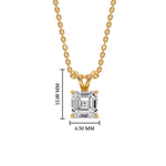 Load image into Gallery viewer, 1.50-ct-asscher-diamond-pendant-in-yellow-gold-FDPD8469ANGLE1-AS-1.50-YG-HW.jpg?v=1758706647