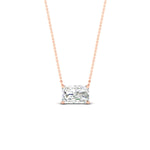 Load image into Gallery viewer, 1.50-ct-horizontal-radiant-diamond-solitaire-pendant-in-rose-gold-fdpd10700raangle1-1.50ct-nl-rg.jpg?v=1768297751