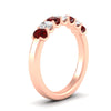 Load image into Gallery viewer, 1.50-ct-oval-7-stone-ruby-classic-wedding-ring-in-rose-gold-fd10255ovgrudrangle2-1.50ct-nl-rg.jpg?v=1770804183