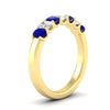 Load image into Gallery viewer, 1.50-ct-oval-7-stone-sapphire-classic-wedding-ring-in-yellow-gold-fd10255ovgsablangle2-1.50ct-nl-yg.jpg?v=1770804184