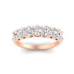 Load image into Gallery viewer, 1.50-ct-seven-stone-diamond-wedding-band-in-rose-gold-FD8008OVBANGLE5-1.50CT-NL-RG.jpg?v=1763628833