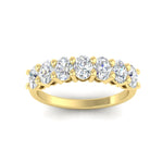 Load image into Gallery viewer, 1.50-ct-seven-stone-diamond-wedding-band-in-yellow-gold-FD8008OVBANGLE5-1.50CT-NL-YG.jpg?v=1763628833