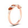 Load image into Gallery viewer, 1.50-ct-teardrop-seven-orange-sapphire-wedding-band-for-women-in-rose-gold-fdwb8008pegsaorangle2-1.50ct-nl-rg.jpg