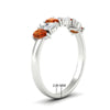 Load image into Gallery viewer, 1.50 Carat Teardrop 7 Stone Wedding Band
