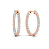 Load image into Gallery viewer, 1.50-ct-u-prong-diamond-hoop-earring-in-rose-gold-fdear10803angle1-1.50ct-nl-rg