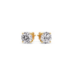 Load image into Gallery viewer, Round Diamond Stud Earring For Women