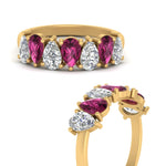 Load image into Gallery viewer, 1.75 Carat Teardrop Wedding Band Diamond