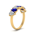 Load image into Gallery viewer, 1.75 Carat Teardrop Wedding Band Diamond