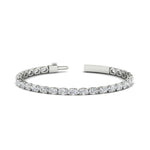 Load image into Gallery viewer, 10-ct-oval-diamond-basket-tennis-bracelet-in-white-gold-fdbrc10444angle2-10.00-ct-nl-wg