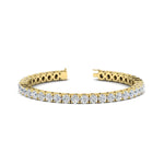 Load image into Gallery viewer, 10-Ct.-Diamond-Tennis-Bracelet-In-Yellow-Gold-FDBRC8635RO-10.00-CT-NL-YG