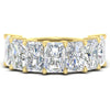 Load image into Gallery viewer, 10-carat-7-stone-radiant-cut-wedding-ring-in-yellow-gold-FD8008RAB-10.00CT-NL-YG
